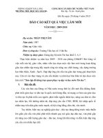 BÁO CÁO VIỆC LÀM MỚI (Sưu tập đồ dùng trực quan phục vụ dạy học Tin học)