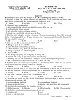 DE VAT LY 11(HK2 2009-2010)NH