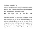 Tuyệt chiêu sử dụng nước hoa pps