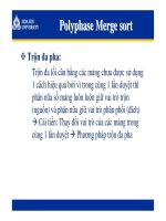 Cấu trúc dữ liệu và giải thuật (phần 8) pdf
