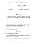 Quyết định số 1392/QĐ-BNV ppt