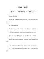 SÁCH TỐ VẤN - Thiên tám: LINH LAN BÍ ĐIỂN LUẬN docx