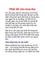 Phối đồ cho mùa thu potx
