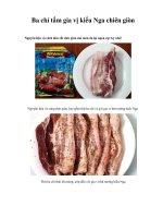 Ba chỉ tẩm gia vị kiểu Nga chiên giòn potx