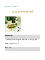 Các món cá –phần 36 doc