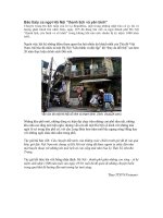 Báo Italy ca ngợi Hà Nội “thanh lịch và yên bình”