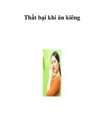 Thất bại khi ăn kiêng pdf