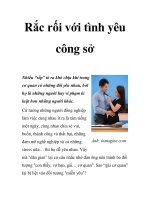 Rắc rối với tình yêu công sở pptx