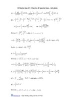 HDG luyện tập tích phân