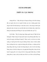 SÁCH LINH KHU - THIÊN 58: TẶC PHONG H pot