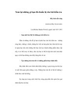 Xem lại những gì bạn đã chuẩn bị cho bài kiểm tra ppt