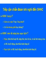 Suy hô hấp cấp (Phần 3) doc