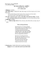 Đề thi cuối kỳ 2, 2010-Lớp 5