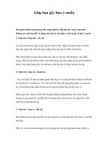 Giúp bạn gầy theo ý muốn pot