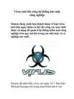 Virus mới tấn công hệ thống bảo mật công nghiệp potx