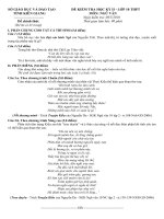 Kiểm tra chất lượng HKỳ II 2009-2010