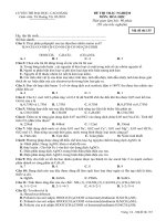 ĐỀ ÔN THI ĐH CĐ 2010-02