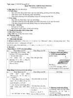 ChuongIII §2.Phuong trinh mat phang (tiet 1)