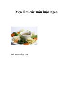 Mẹo làm các món luộc ngon potx