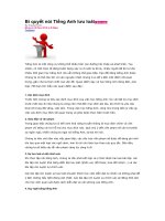 Bí quyết nói Tiếng Anh lưu loát pdf