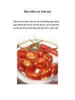 Mẹo khử cay trên tay ppsx