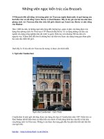 Những viên ngọc kiến trúc của Brussels pptx