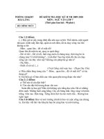 Đáp án Đề kt kỳ II/NV7/pgd