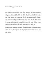 Tránh tình trạng lão hóa da cổ pot