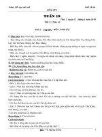 Giáo án Lớp 4 - kì 2