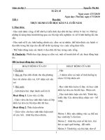 giáo án lớp 5 tuần 35 ckt - gd mt