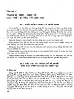 Cơ Sở Thiết Kế - Lắp Ráp - Tự Động Hóa Máy Công Nghiệp part 7 ppt