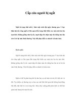 Cấp cứu người bị ngất docx