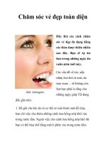Chăm sóc vẻ đẹp toàn diện pdf