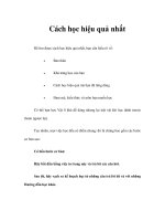 Cách học hiệu quả nhất pps