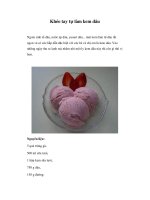 Khéo tay tự làm kem dâu docx
