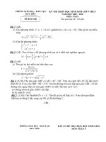 Đề thi HSG 9 (dự kiến) năm 2009 - 2010