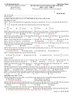 ĐỀ ÔN THI ĐH 2010 - ĐỀ SỐ 3