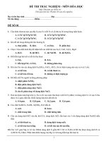 Tuyển tập Hóa TN_2010 số 1