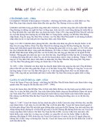 Một số nhân vật lịch sử