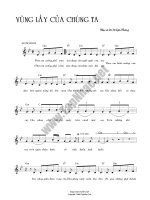 Bài hát vũng lầy của chúng ta - Lê Uyên Phương (lời bài hát có nốt) ppsx