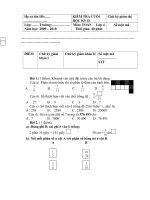 KT TOAN 4-HKII 09-10