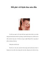 Đối phó với bệnh đau nửa đầu pps