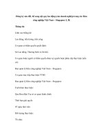 Đăng ký sửa đổi, bổ sung nội quy lao động (của doanh nghiệp trong các Khu công nghiệp Việt Nam – Singapore I, II) ppsx