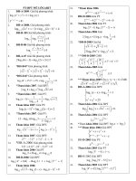 PT MU VA LOGA TRONG CAC DE THI TU 2002 DEN 2009