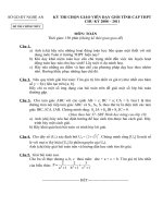 Đề thi GVG THPT Toán