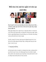 Biến hoá cho mái tóc ngắn trở nên cực sành điệu ppsx