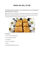 Bánh sữa dừa Ấn Độ pdf