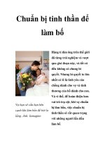 Chuẩn bị tinh thần để làm bố pps