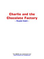 Charlie and the Chocolate Factory - Roald Dahl pps