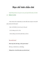 Hạn chế tính chần chừ ppt